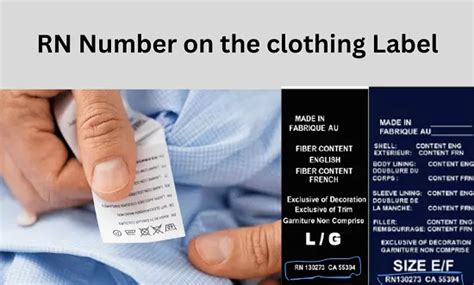 fake rn number on clothes|what is rn number on clothing label.